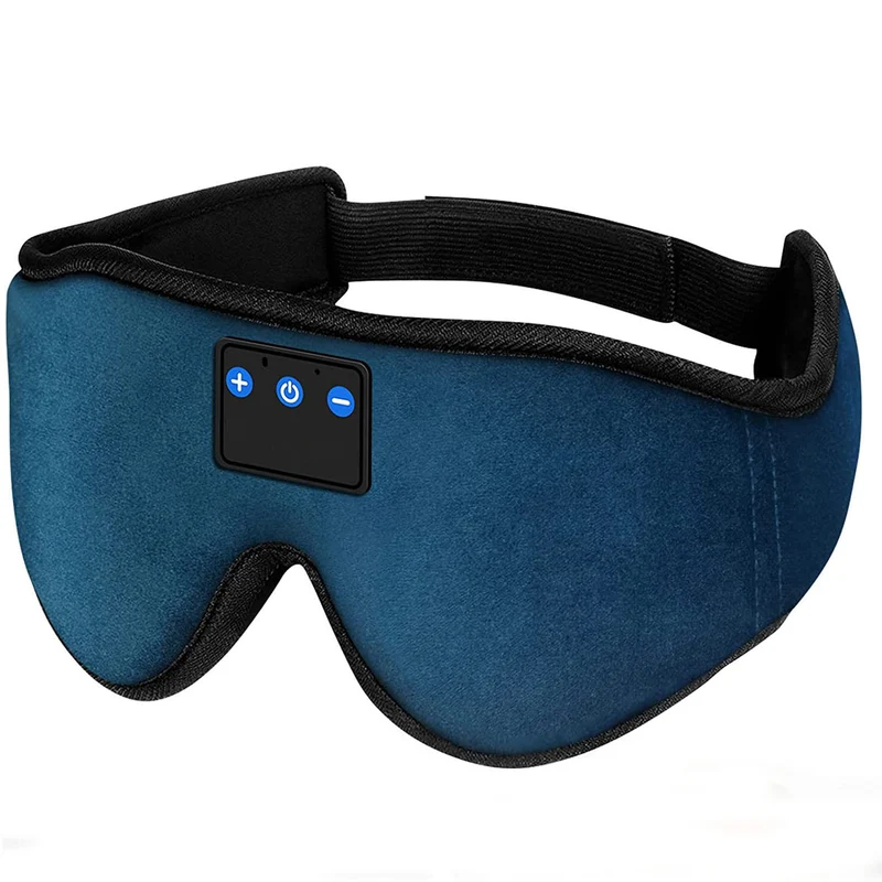 Maschera Per Dormire Da 1 Pezzo Con Cuffie BT, Cuffie Per Dormire, Maschera Per Dormire Cuffie Per Dormire 3D Per Chi Dorme Sul Fianco Miglior Regalo Ed Essenziale Per Il Viaggio