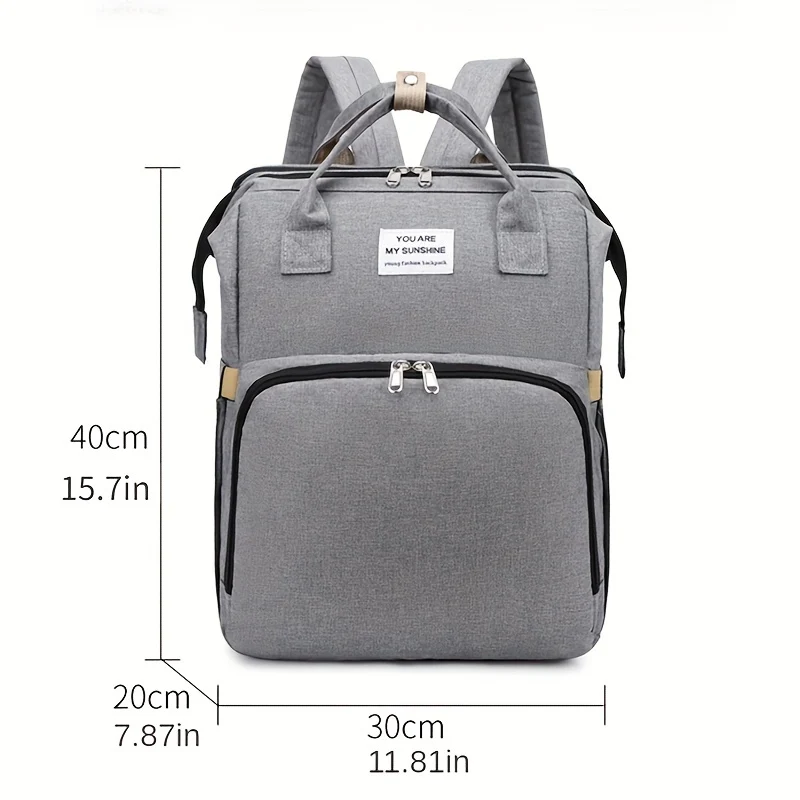 Borsa Per Mamma Di Nuova Moda, Zaino Pieghevole Per Pannolini Portatile Di Grande Capacità, Regalo Di Halloween, Ringraziamento E Natale