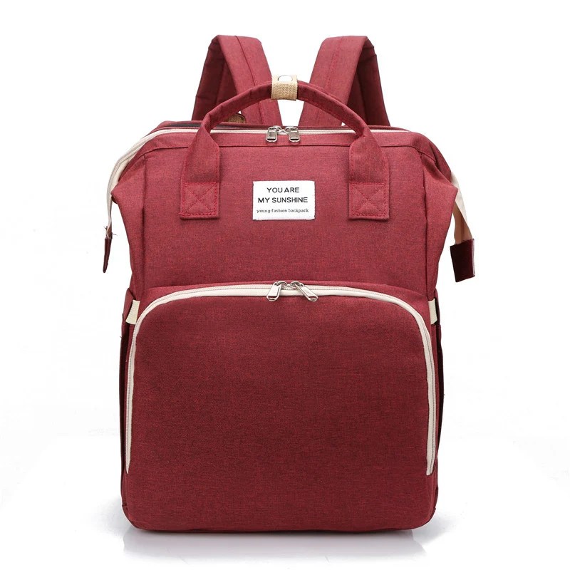Borsa Per Mamma Di Nuova Moda, Zaino Pieghevole Per Pannolini Portatile Di Grande Capacità, Regalo Di Halloween, Ringraziamento E Natale