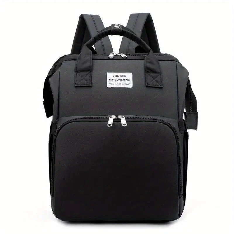 Borsa per pannolini di grande capacità da 1 pezzo, zaino portatile per mamma, regalo di Halloween, Ringraziamento e Natale