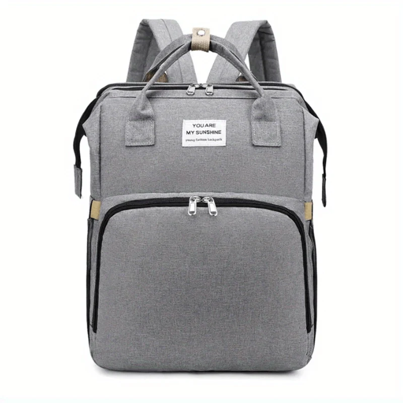 Borsa per pannolini di grande capacità da 1 pezzo, zaino portatile per mamma, regalo di Halloween, Ringraziamento e Natale
