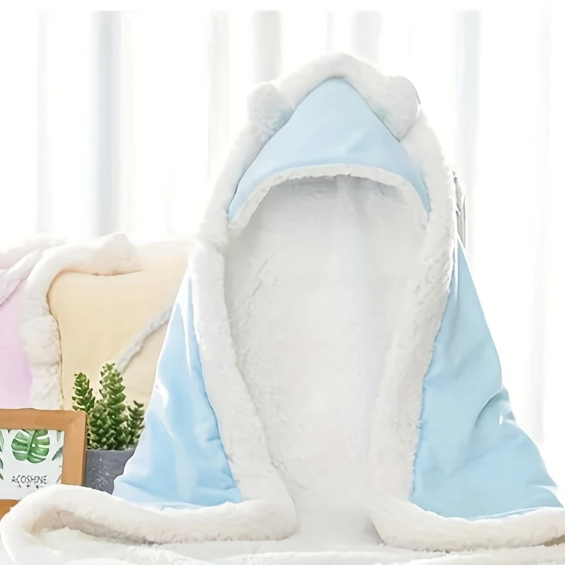 Caldo Coperta In Pile Di Velluto Per Bambini E Neonati Avvolgente Morbida Coperta In Pile Set Di Biancheria Da Letto In Cotone Trapunta Swaddle Wrap