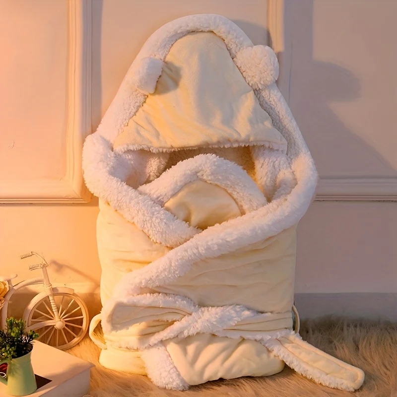Caldo Coperta In Pile Di Velluto Per Bambini E Neonati Avvolgente Morbida Coperta In Pile Set Di Biancheria Da Letto In Cotone Trapunta Swaddle Wrap