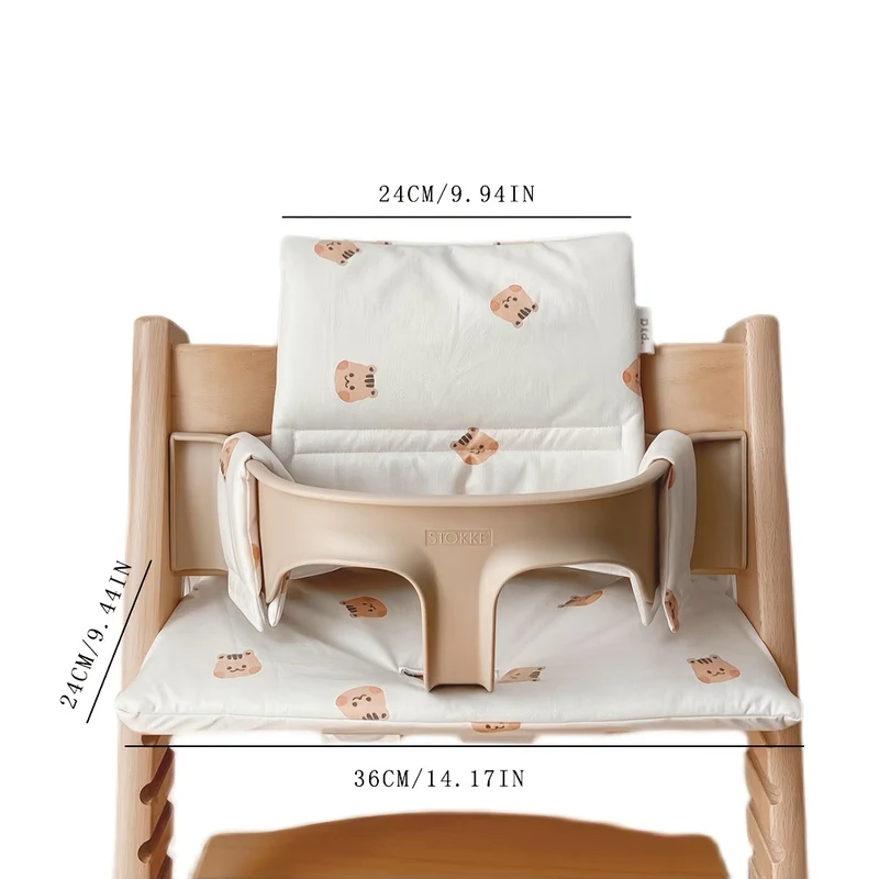 Mantieni il tuo bambino al sicuro e comodo con questi cuscini antiscivolo per sedia da pranzo per bambini autunnali e invernali, regalo di Natale per il giorno del Ringraziamento di Halloween