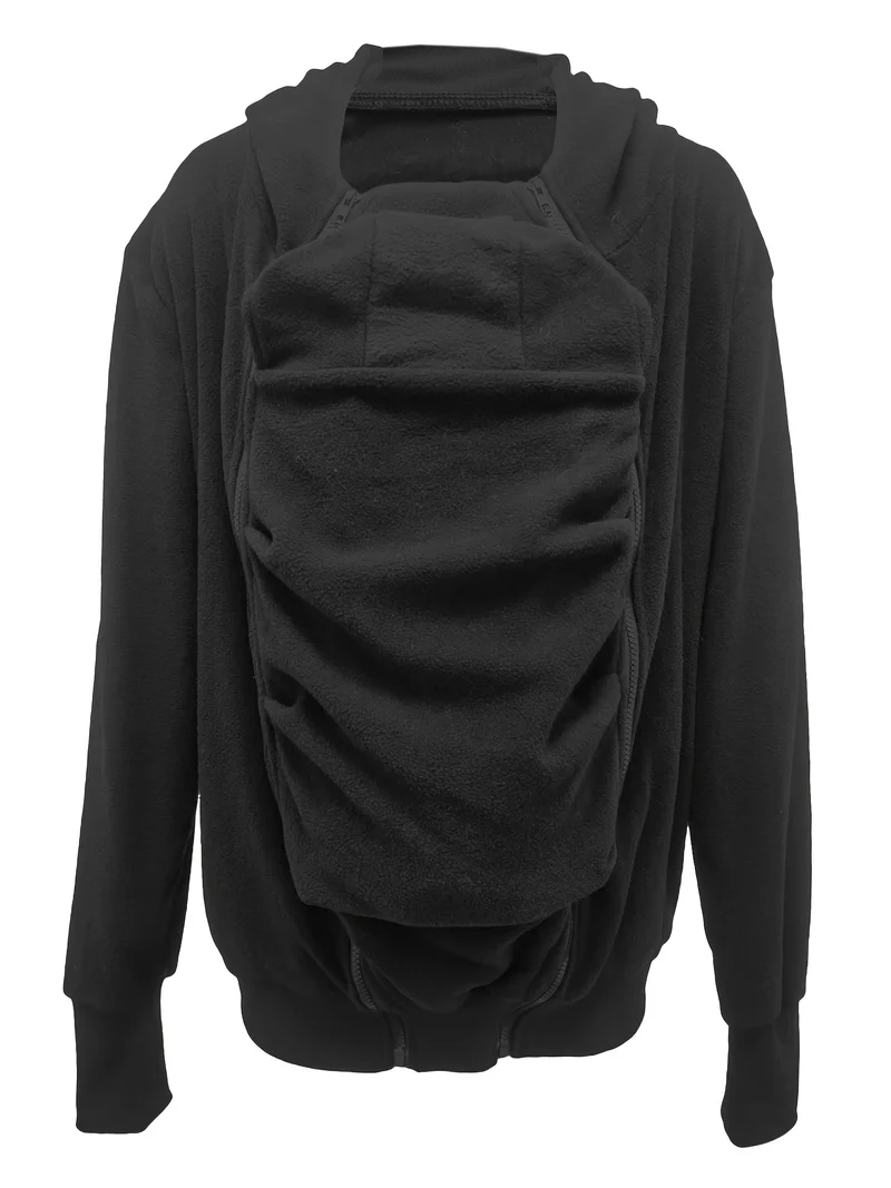 Felpa Multifunzionale Da Donna Con Mamma Canguro, Felpa Con Borsa Per Asilo Nido Da Donna Per Autunno E Inverno