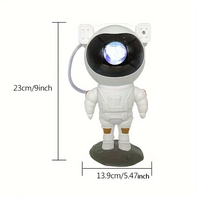 Proiettore stellare per astronauti Luce notturna - Proiettore spaziale Nebulosa stellata Lampada per proiezione a soffitto con timer, telecomando e regolabile a 360°, regalo per camera da letto, sala giochi Natale