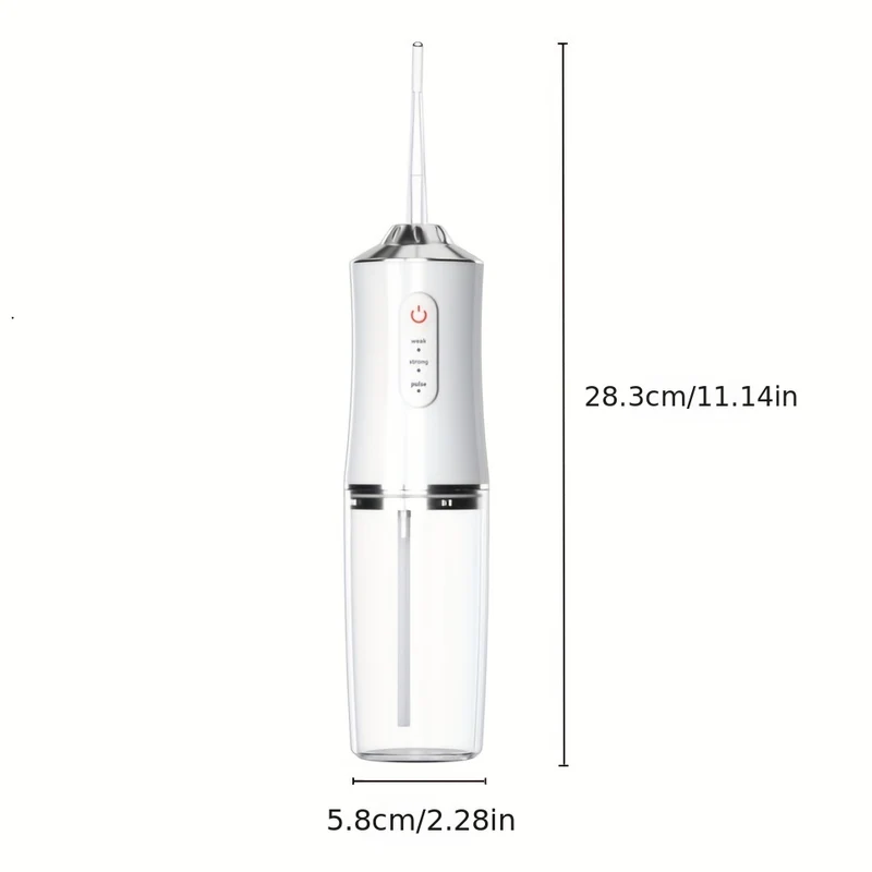 Ricaricabile Portatile Water Flosser: Irrigatore Orale Per Denti Più Puliti E Sani!