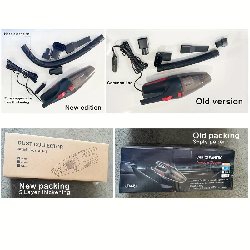 Aspirapolvere Per Auto Mini Portatile Ad Alta Potenza Rimozione Della Polvere Per Auto Pulizia Forniture Per La Pulizia Degli Interni Dell'auto