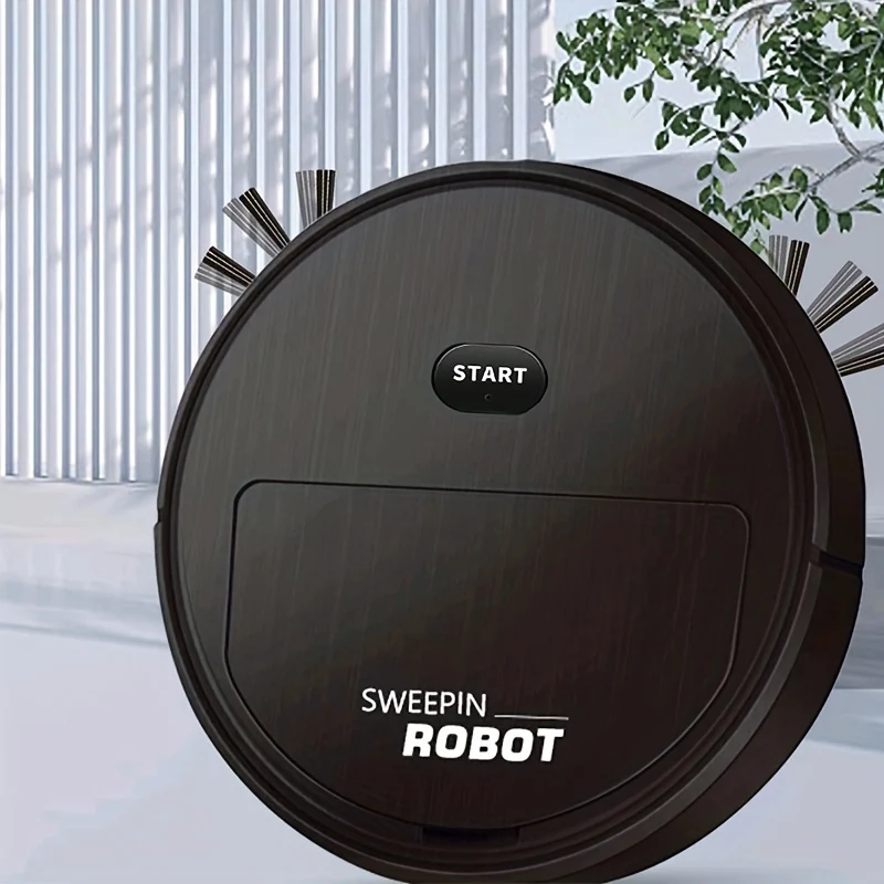 Robot Spazzante Tre In Uno Da 1 Pezzo, Ricarica USB Per Spazzamento Con Aspirazione Domestica, Adatto Per La Pulizia Di Spazzamento Di Hotel E Ristoranti Domestici
