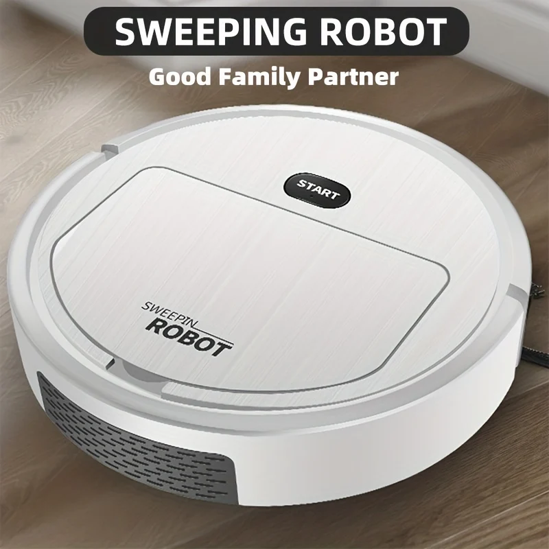Robot Spazzante Tre In Uno Da 1 Pezzo, Ricarica USB Per Spazzamento Con Aspirazione Domestica, Adatto Per La Pulizia Di Spazzamento Di Hotel E Ristoranti Domestici