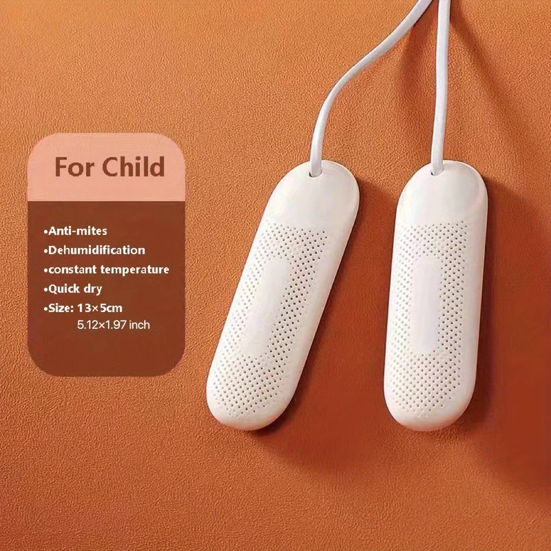 Asciuga Scarpe Elettrico, Asciuga Scarpe Multifunzione Per Adulti E Bambini Asciuga Scarpe Portatile Tappetini Riscaldanti Scalda Piedi Deodorante Dispositivo Deumidificante Adatto A Diverse Scarpe-EU