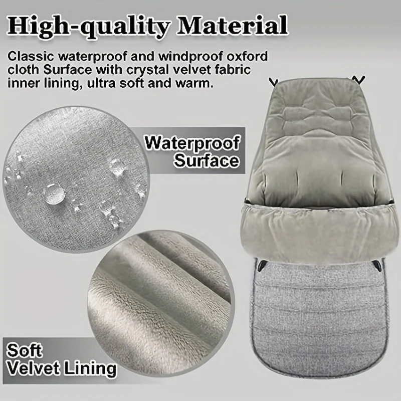 Baby Caldo E Antivento Autunno E Inverno Passeggino Coperta Quilt