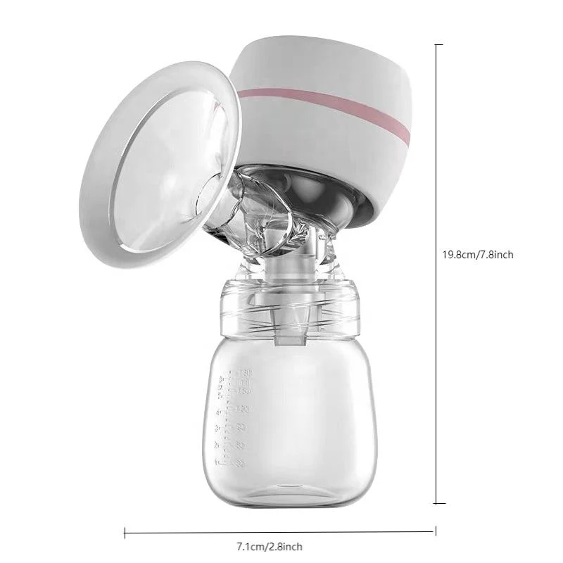 Tiralatte elettrico indossabile wireless - Modalità di sollievo dal massaggio per le mamme - Nuovo tiralatte in silicone integrato da 1 pezzo