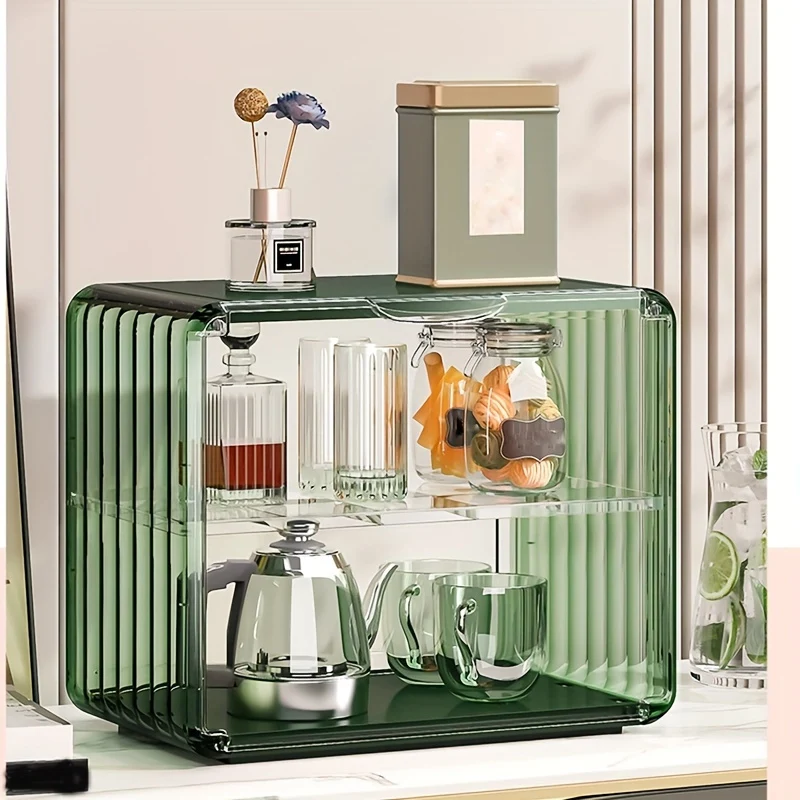 Organizzatore Professionale Per Trucco Cosmetico A Prova Di Polvere E Acqua, Con Cassetti, Grande Capacità, Organizer Da Banco Per Vanità, Bagno E Camera Da Letto