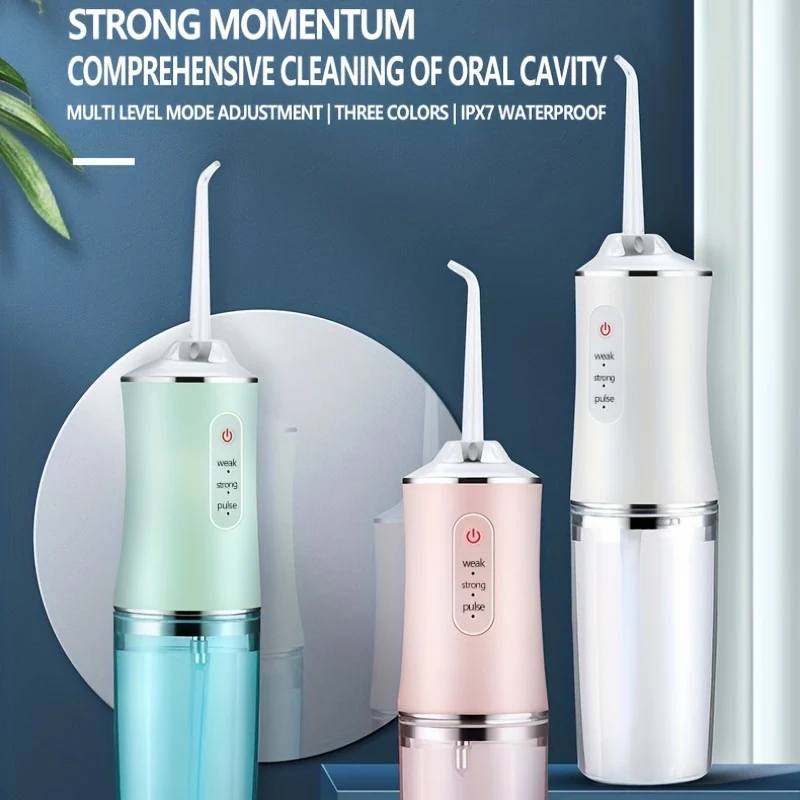 Teeth Rinser Pulitore Portatile Per Denti Per Rimuovere I Residui Orale Sbiancamento Dei Denti