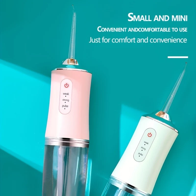 Teeth Rinser Pulitore Portatile Per Denti Per Rimuovere I Residui Orale Sbiancamento Dei Denti