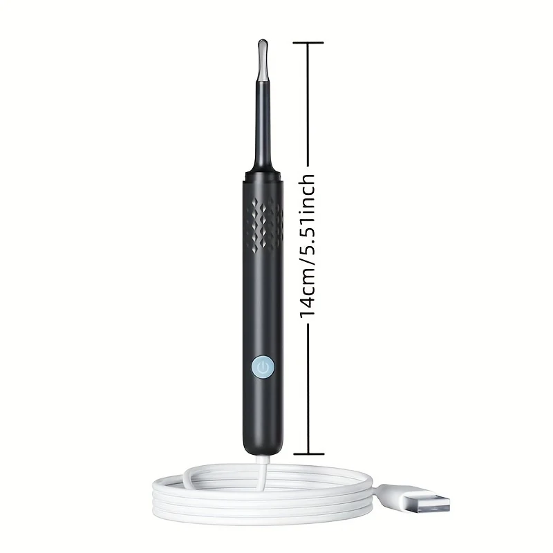 Kit Di Strumenti Per La Rimozione Del Cerume Dell'orecchio, Pulitore Dell'orecchio Con Telecamera, Pulizia Dell'orecchio Con Telecamera, Kit Di Rimozione Del Cerume Dell'orecchio Con Filo Per Bambini E Adulti, Otoscopio
