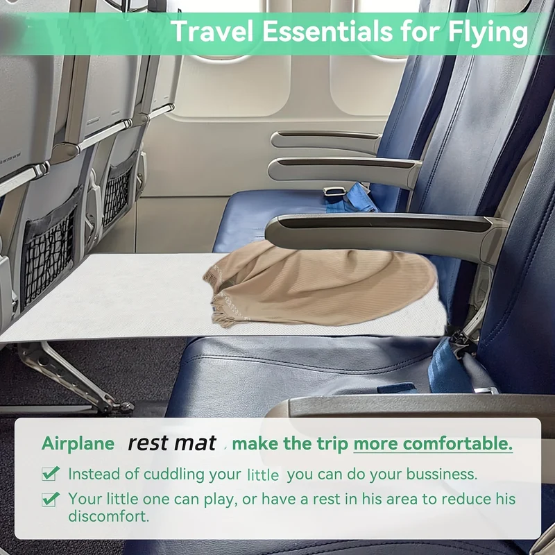 Poggiapiedi Per Aereo Per Bambini, Lettino Da Viaggio Per Bambini, Amaca Per Piedi Per Aereo Per Bambini Con Design Antiscivolo, Prolunga Per Sedile Per Aereo Per Bambini, Accessori Da Viaggio Portatili Per Aereo Aircot Per Aereo Bambini Natale