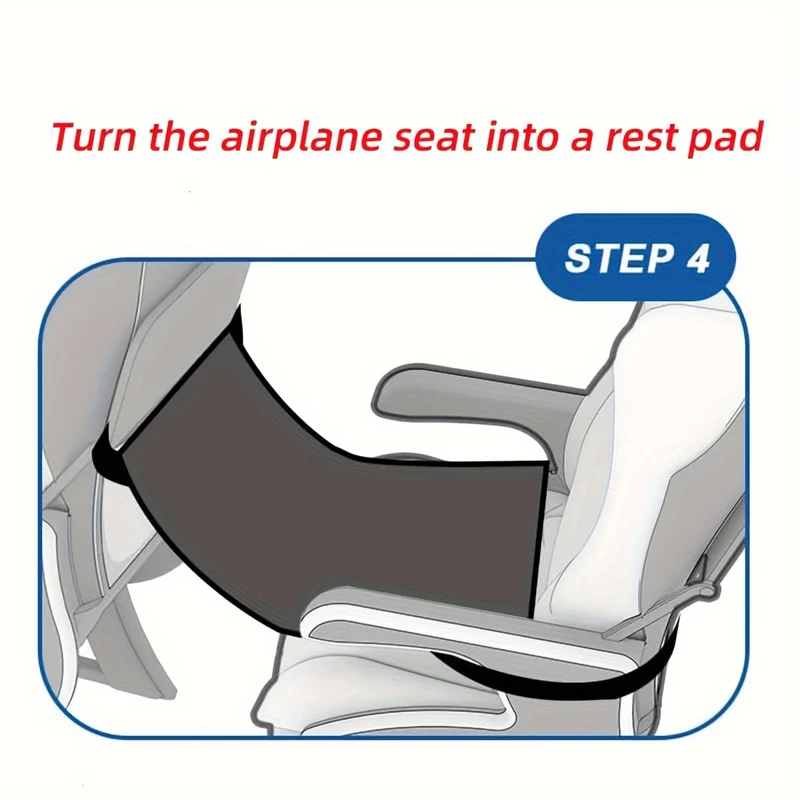 Poggiapiedi Per Aereo Per Bambini, Lettino Da Viaggio Per Bambini, Amaca Per Piedi Per Aereo Per Bambini Con Design Antiscivolo, Prolunga Per Sedile Per Aereo Per Bambini, Accessori Da Viaggio Portatili Per Aereo Aircot Per Aereo Bambini Natale