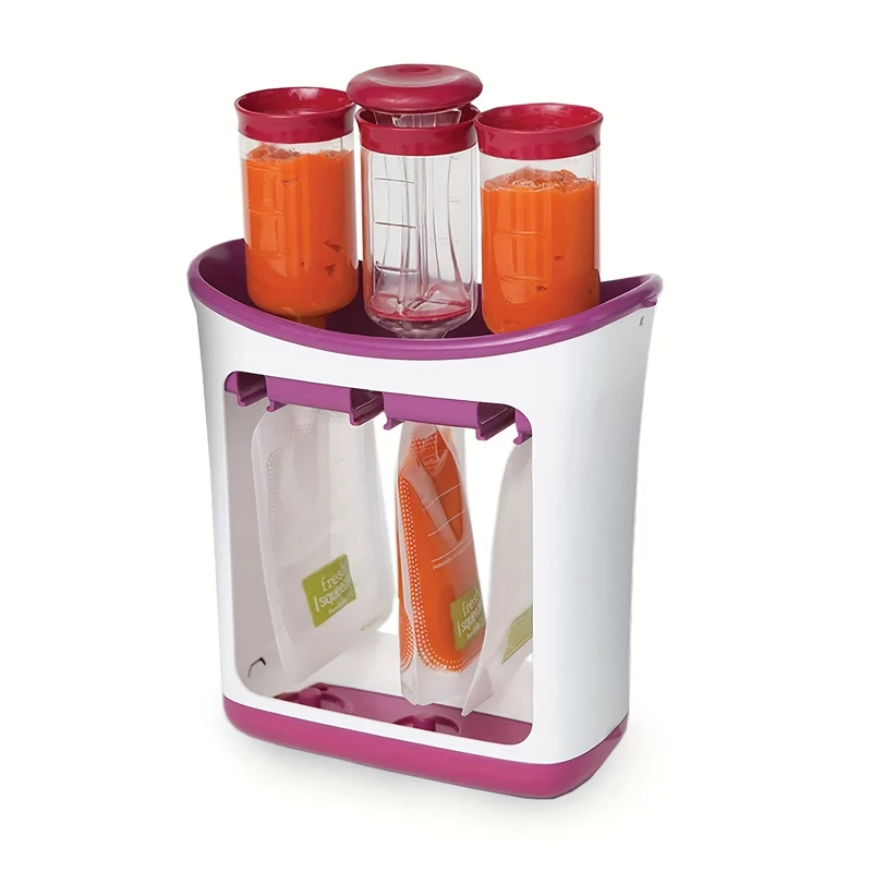 Spremi Fango Di Frutta Per Bambini Dispenser Da Cucina Domestica, Produzione Di Integratori Alimentari, Borsa Manuale Per La Conservazione Di Integratori Alimentari