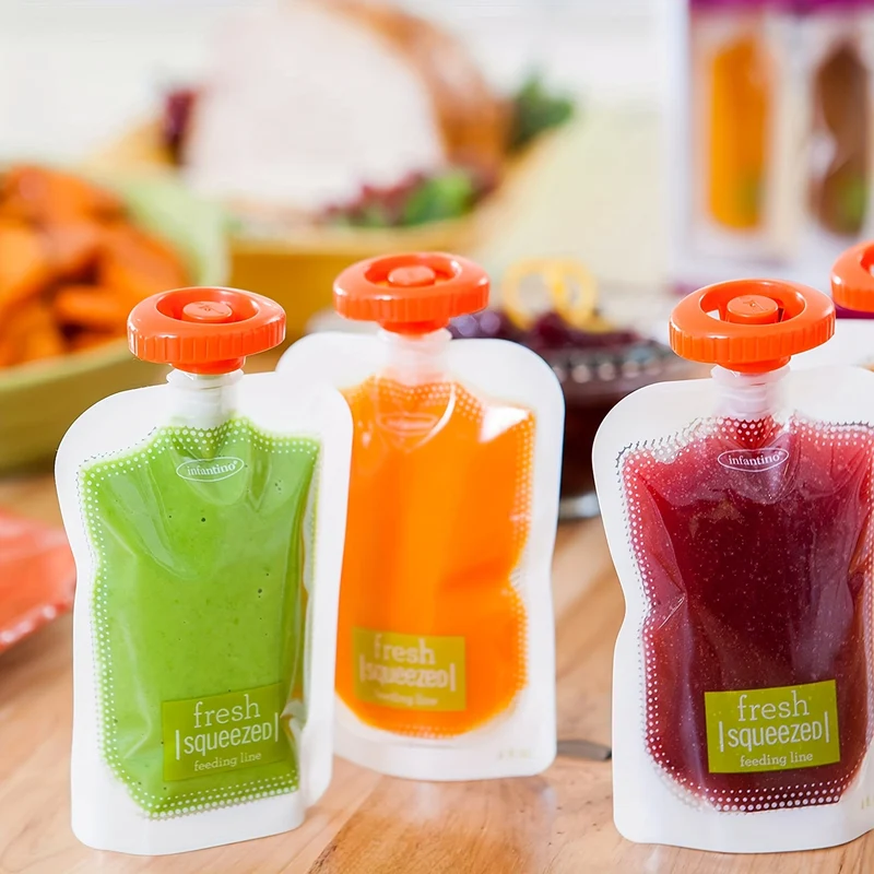 Spremi Fango Di Frutta Per Bambini Dispenser Da Cucina Domestica, Produzione Di Integratori Alimentari, Borsa Manuale Per La Conservazione Di Integratori Alimentari