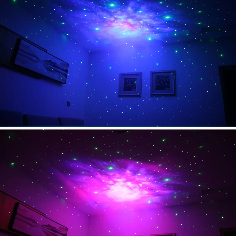Proiettore Galassia 1pc, Proiettore Nebulosa Astronauta, Proiettore Notte Stellata Con Luce Notturna Remota, Per Sala Giochi, Camera Da Letto, Home Theater, Soffitto, Decorazione Della Stanza