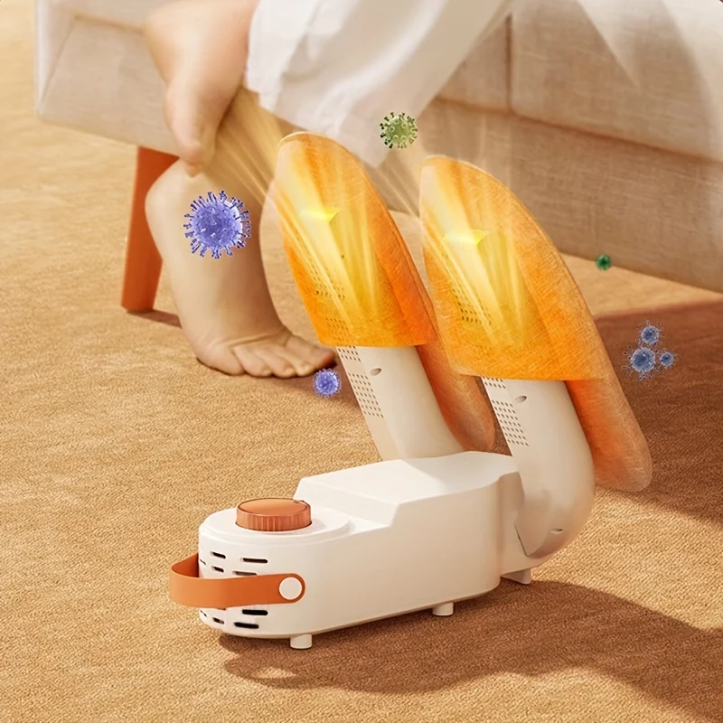 Asciuga Scarponi, Asciuga Scarpe, Asciuga Piedi, Guanto Da Scarpone Portatile A 2 Posizioni, Asciuga E Scalda Scarpe Con, Elimina I Cattivi Odori, Adatto, Design Pieghevole, Per Tutti I Tipi Di Scarpe (spina Standard Europea)