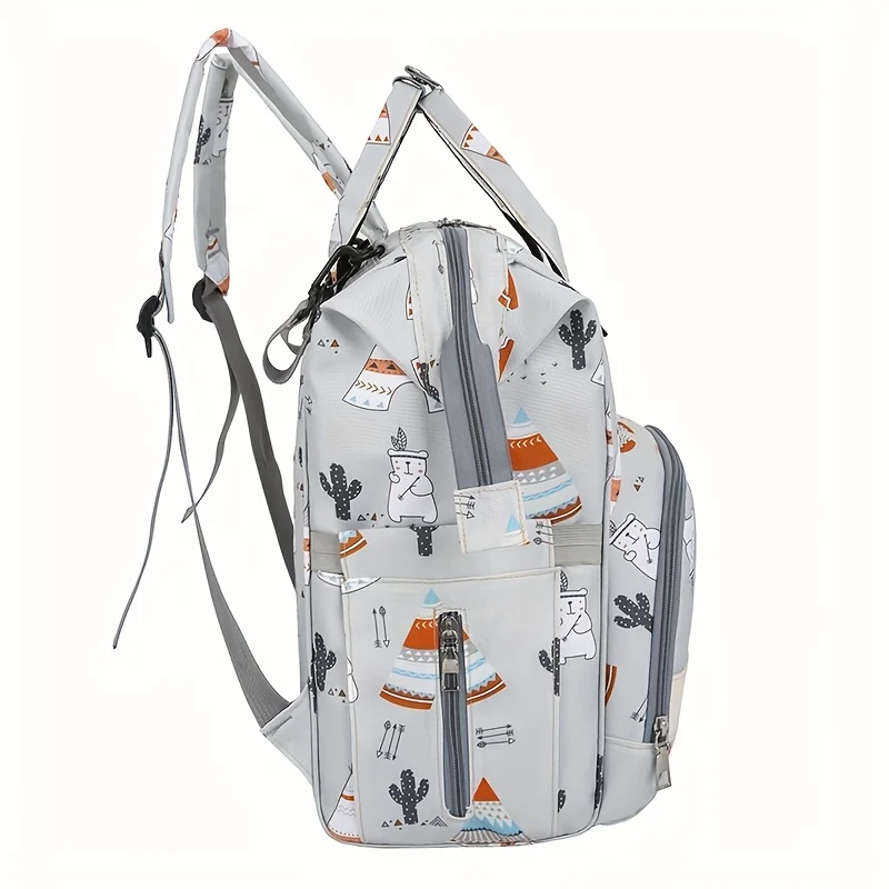 Borsa per la mamma, Zaino per la mamma multifunzionale di grande capacità, Borsa per la mamma e il bambino, Zaino per la mamma, Borsa per la maternità, Regalo di Halloween, Ringraziamento e Natale