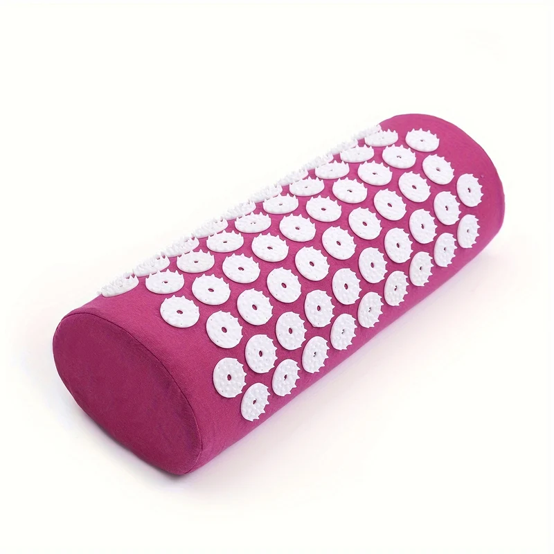1pc Tappetino Massaggiatore Di Agopressione Yoga + Cuscino Massaggiatore Con Borsa Per Il Trasporto, Forniture Per Il Fitness Yoga Per Il Rilassamento Muscolare