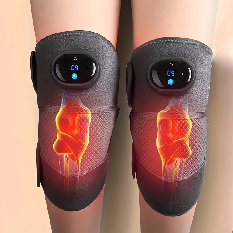 Dispositivo Di Fisioterapia Per Il Riscaldamento Del Ginocchio Riscaldamento Elettrico Massaggiatore Per Il Riscaldamento Del Ginocchio Vecchie Gambe Fredde Cinturino Autoriscaldante Dolore Articolare Massaggiatore Per Impacchi Caldi