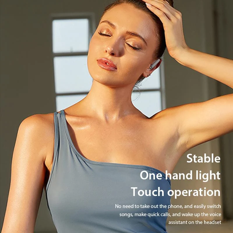 Wireless Earbuds, Cuffie Sportive Con Custodia Di Ricarica A Display Digitale LED, Auricolari Stereo Con Microfono Per Telefono Computer Laptop Sport