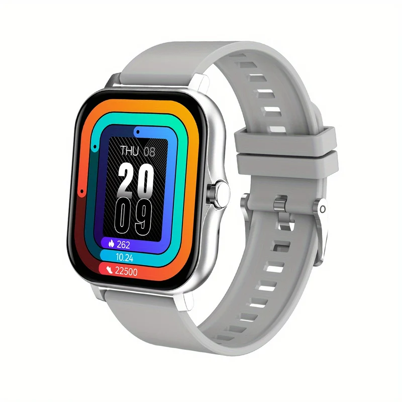 Orologio Intelligente Sportivo Per Uomini, Monitoraggio Della Salute, Promemoria Delle Informazioni, Controllo Della Musica, Compatibile Con Diversi Sistemi