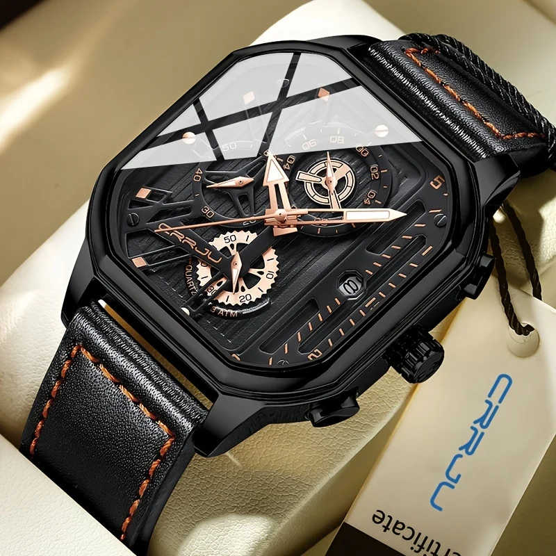 Orologio Cronografo Da Uomo Alla Moda CRRJU