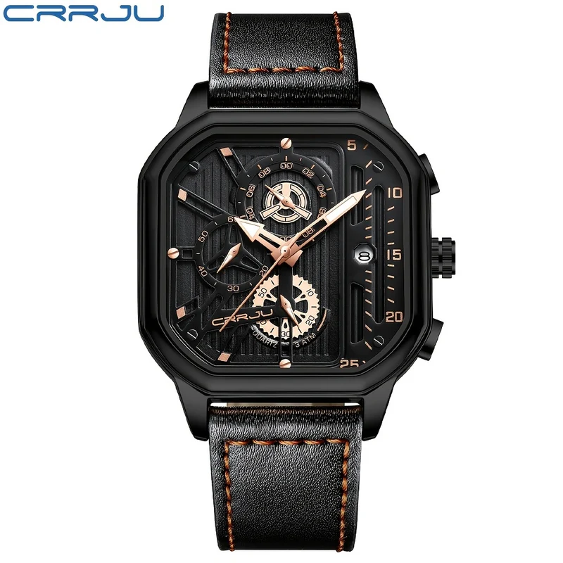 Orologio Cronografo Da Uomo Alla Moda CRRJU