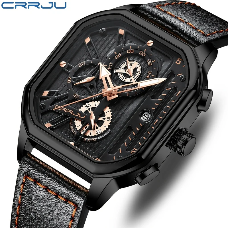 Orologio Cronografo Da Uomo Alla Moda CRRJU