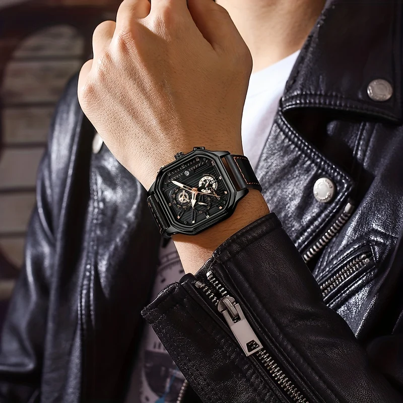 Orologio Cronografo Da Uomo Alla Moda CRRJU