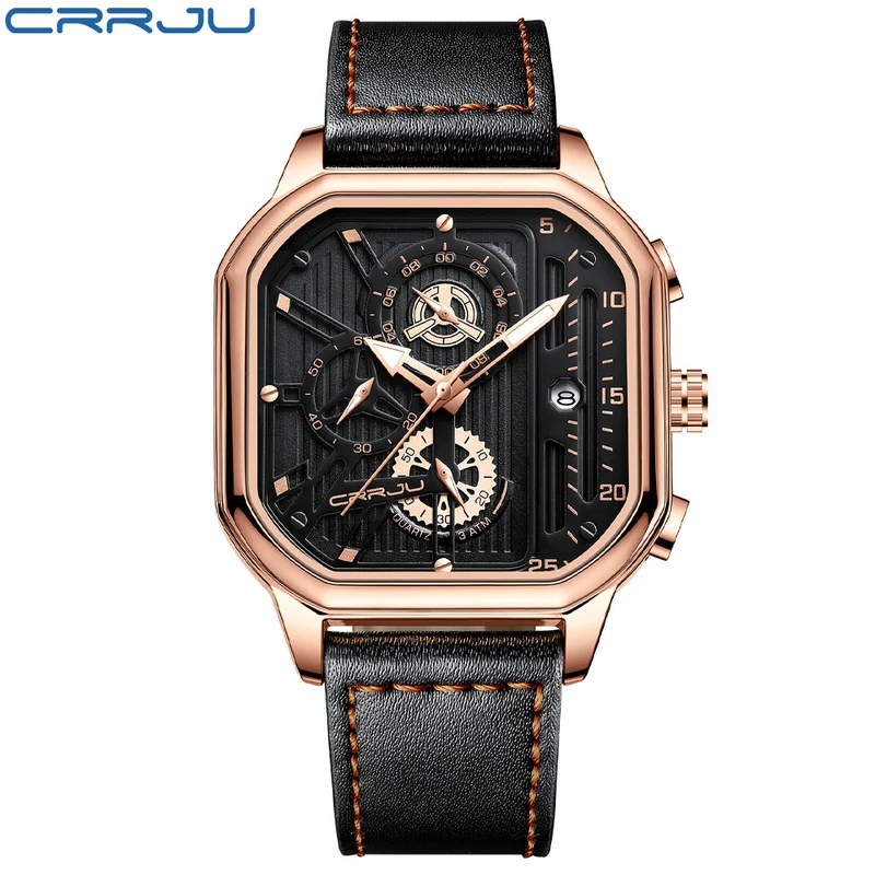 Orologio Cronografo Da Uomo Alla Moda CRRJU