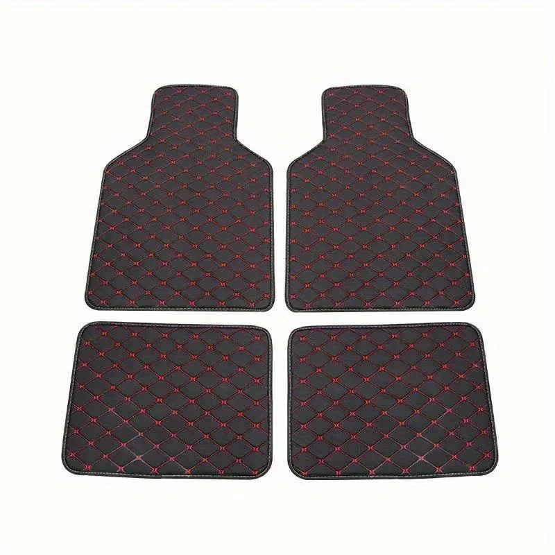 4 Pezzi Universali Tappetini Per Auto Impermeabili Anteriore Posteriore Set Completo Tappeti Auto In Pelle Accessori Interni Per Auto