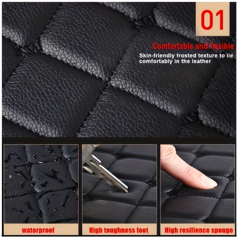 2-5 Pezzi Tappetini Per Auto Universali Impermeabili Set Completo Anteriore Posteriore Tappeti Per Auto In Pelle Accessori Per Interni