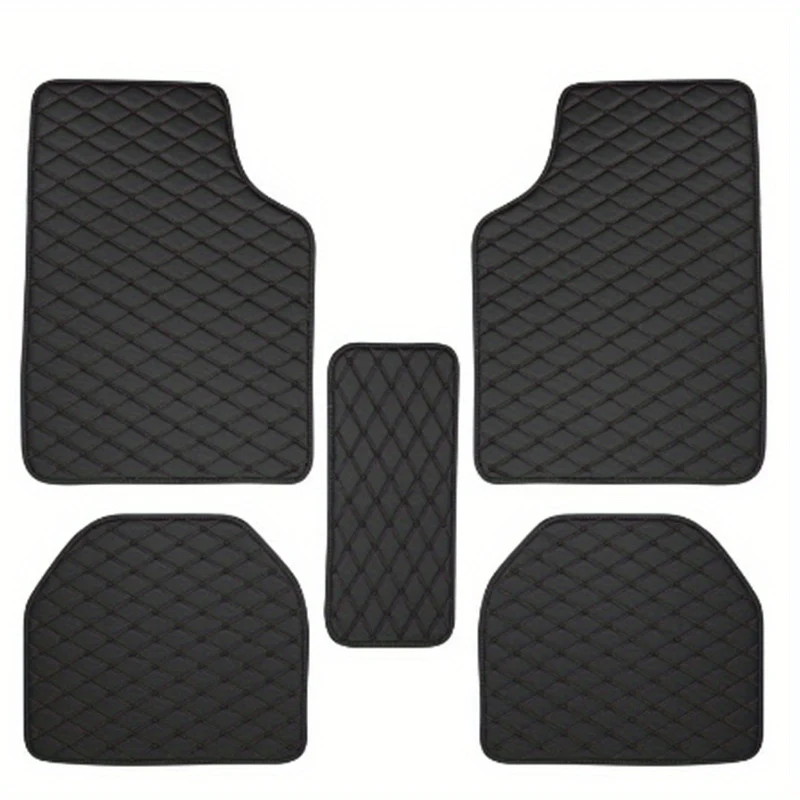 2-5 Pezzi Tappetini Per Auto Universali Impermeabili Set Completo Anteriore Posteriore Tappeti Per Auto In Pelle Accessori Per Interni