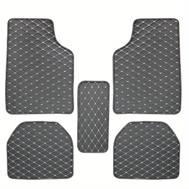 2-5 Pezzi Tappetini Per Auto Universali Impermeabili Set Completo Anteriore Posteriore Tappeti Per Auto In Pelle Accessori Per Interni