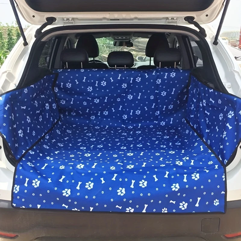 Mantieni La Tua Auto Pulita E Confortevole Con Una Copertura Universale Per Il Sedile E Il Letto Del Bagagliaio Per Animali Domestici!