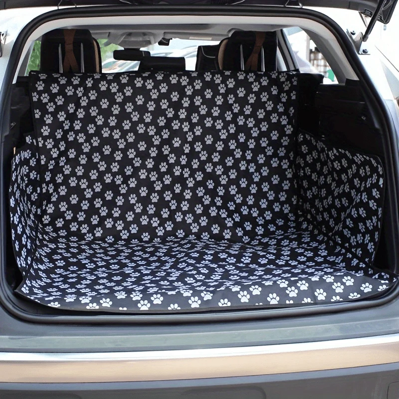 Mantieni La Tua Auto Pulita E Confortevole Con Una Copertura Universale Per Il Sedile E Il Letto Del Bagagliaio Per Animali Domestici!