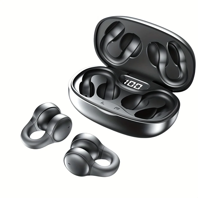 Nuove Cuffie Wireless Touch Earphones Clip-Ear Per Xiaomi Earphone Per IPhone Earbud