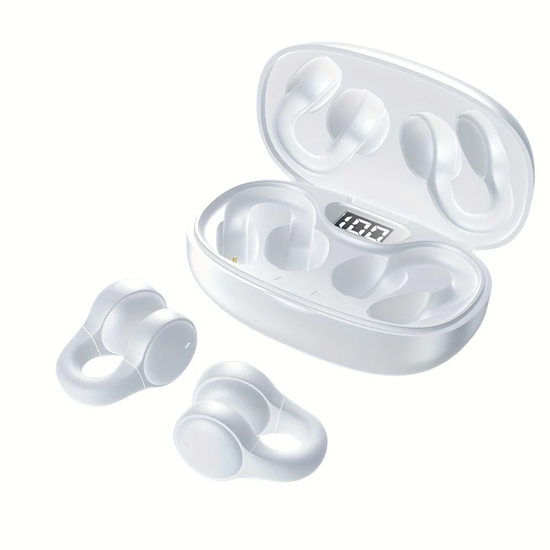 Nuove Cuffie Wireless Touch Earphones Clip-Ear Per Xiaomi Earphone Per IPhone Earbud