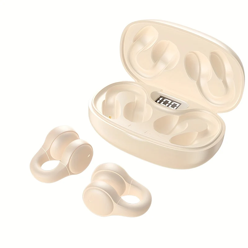 Nuove Cuffie Wireless Touch Earphones Clip-Ear Per Xiaomi Earphone Per IPhone Earbud
