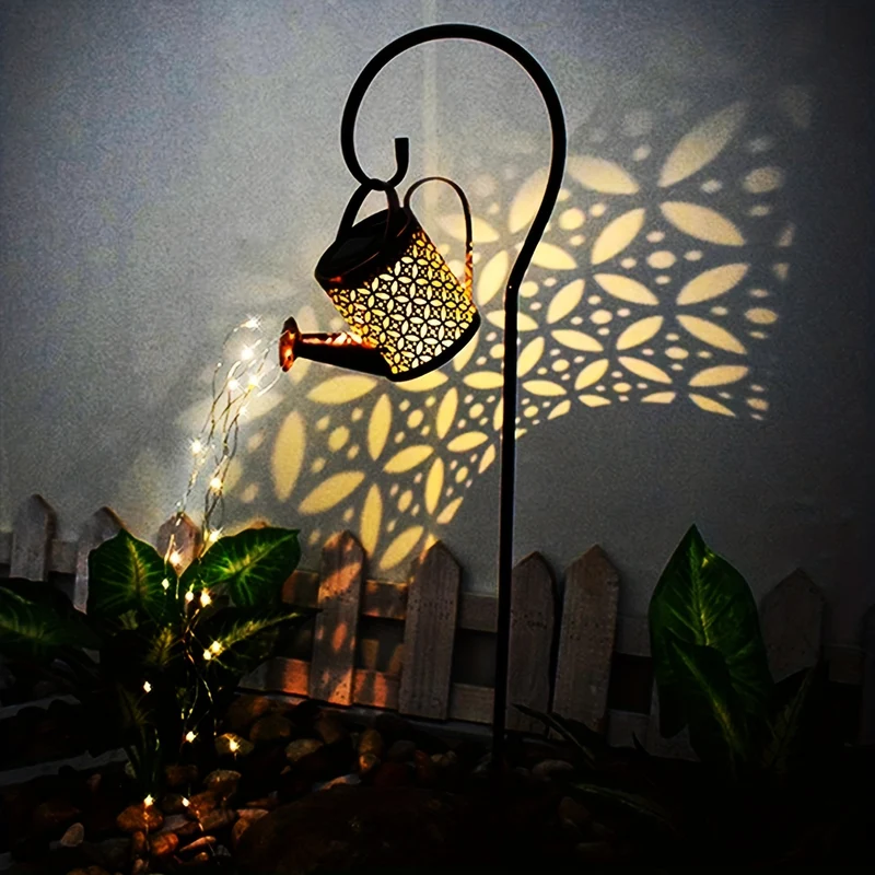 Luce Da Giardino Solare A Farfalla, Lampada Da Doccia Solare Per Esterni Impermeabile, Decorazione Per Giardino, Cortile, Prato, Paesaggio Del Giardino