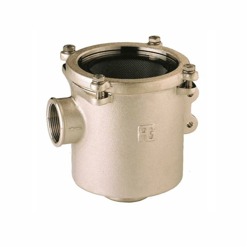 Filtro acqua di mare 1" RGM ottone conforme R.I.N.A.