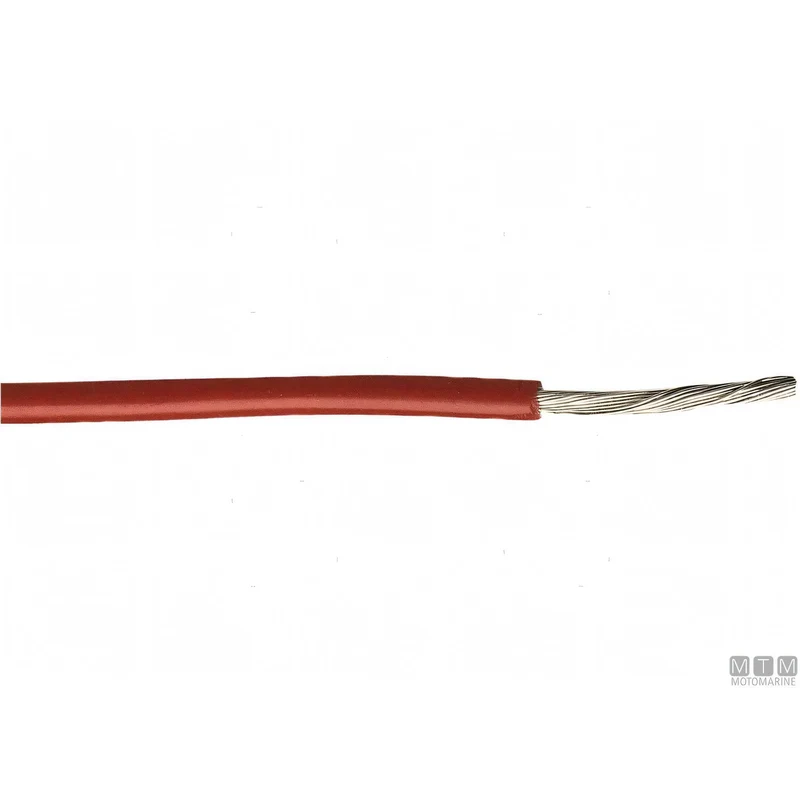 Cavo Elettrico Marino Unipolare 1x6 mm² in Rame Stagnato RI.Na. – Bobina 50 m