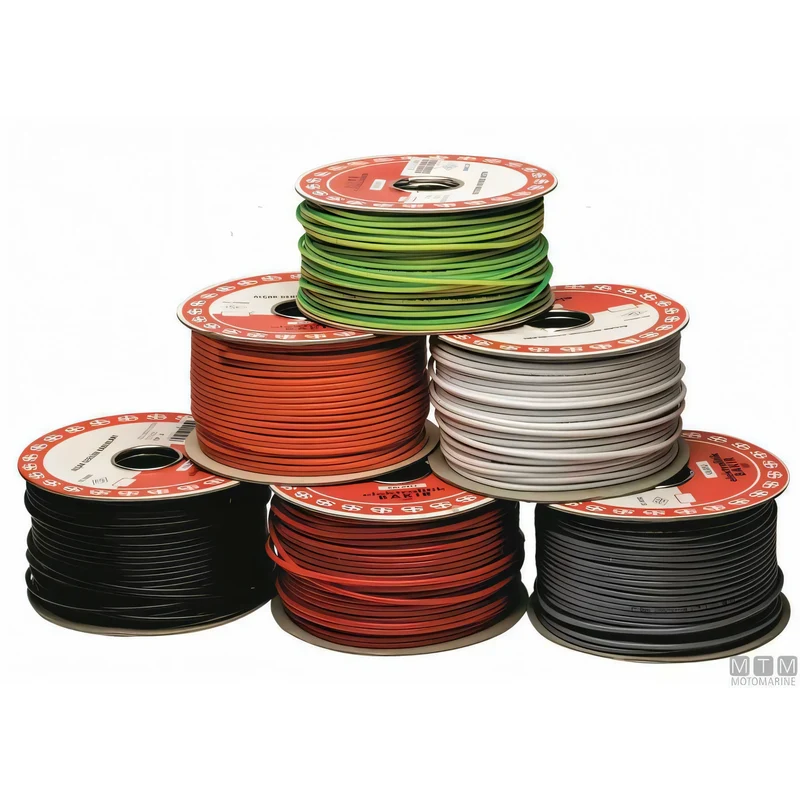 Cavo Elettrico Marino Unipolare 1x4 mm² in Rame Stagnato RI.Na. – Bobina 50 m